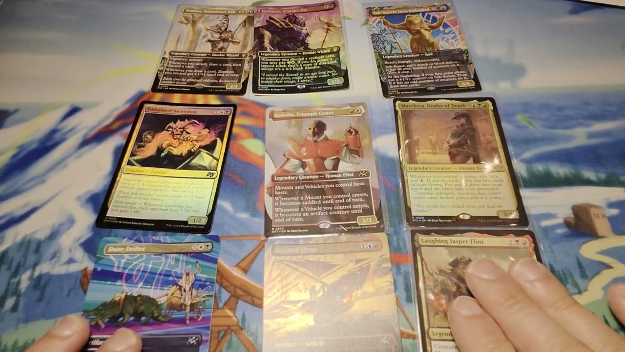 Magic The Gathering auction opening! (Gen X vintage collector checks out newer Magic cards!)