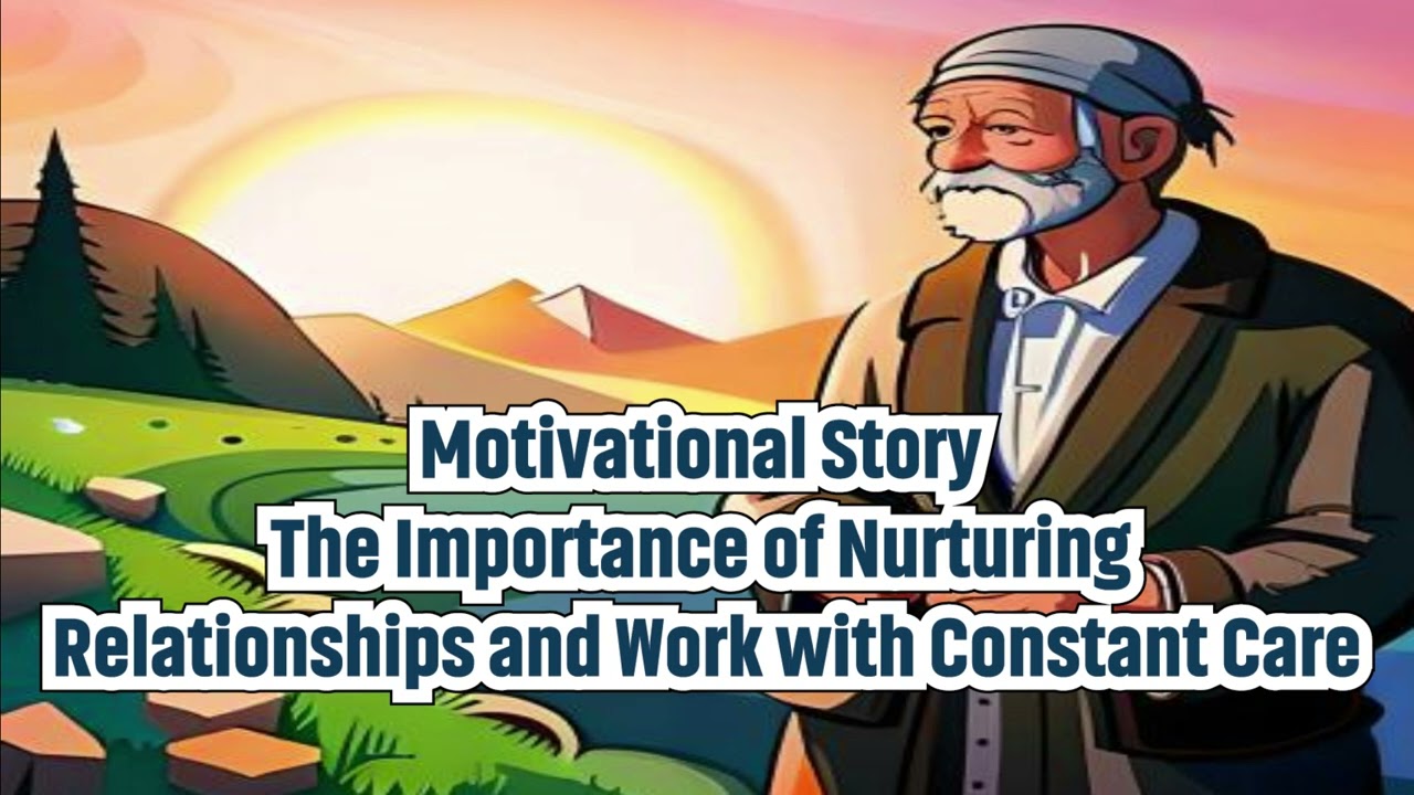 motivational story - The Importance of Nurturing Relationships and Work with Constant Care