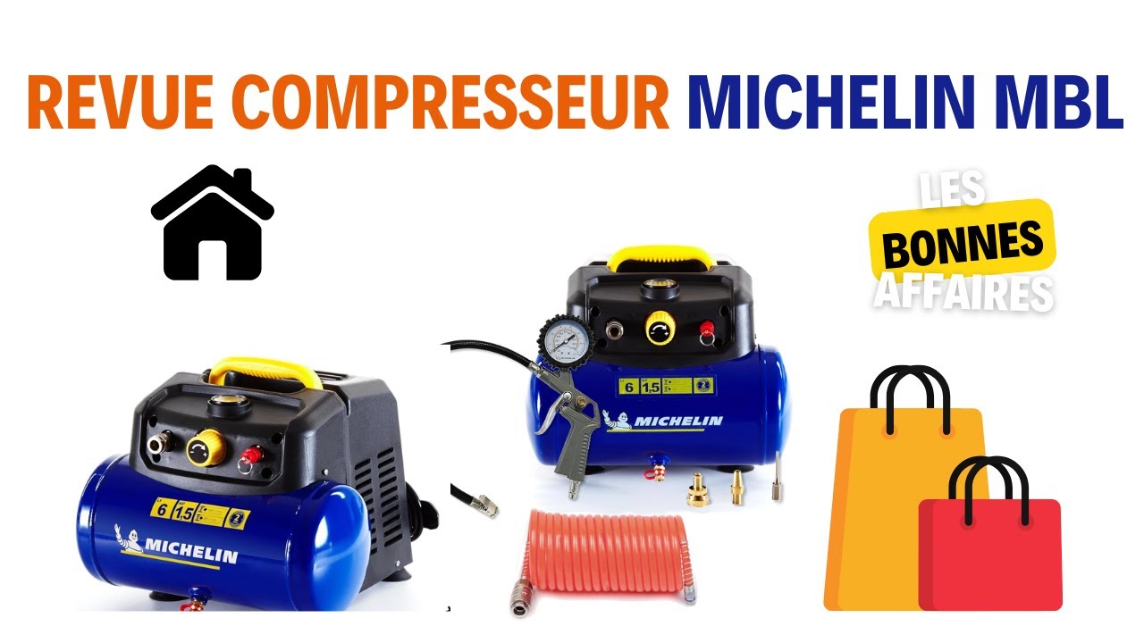 Compresseur d'Air Portable Michelin MBL6 : Revue compl&egrave;te