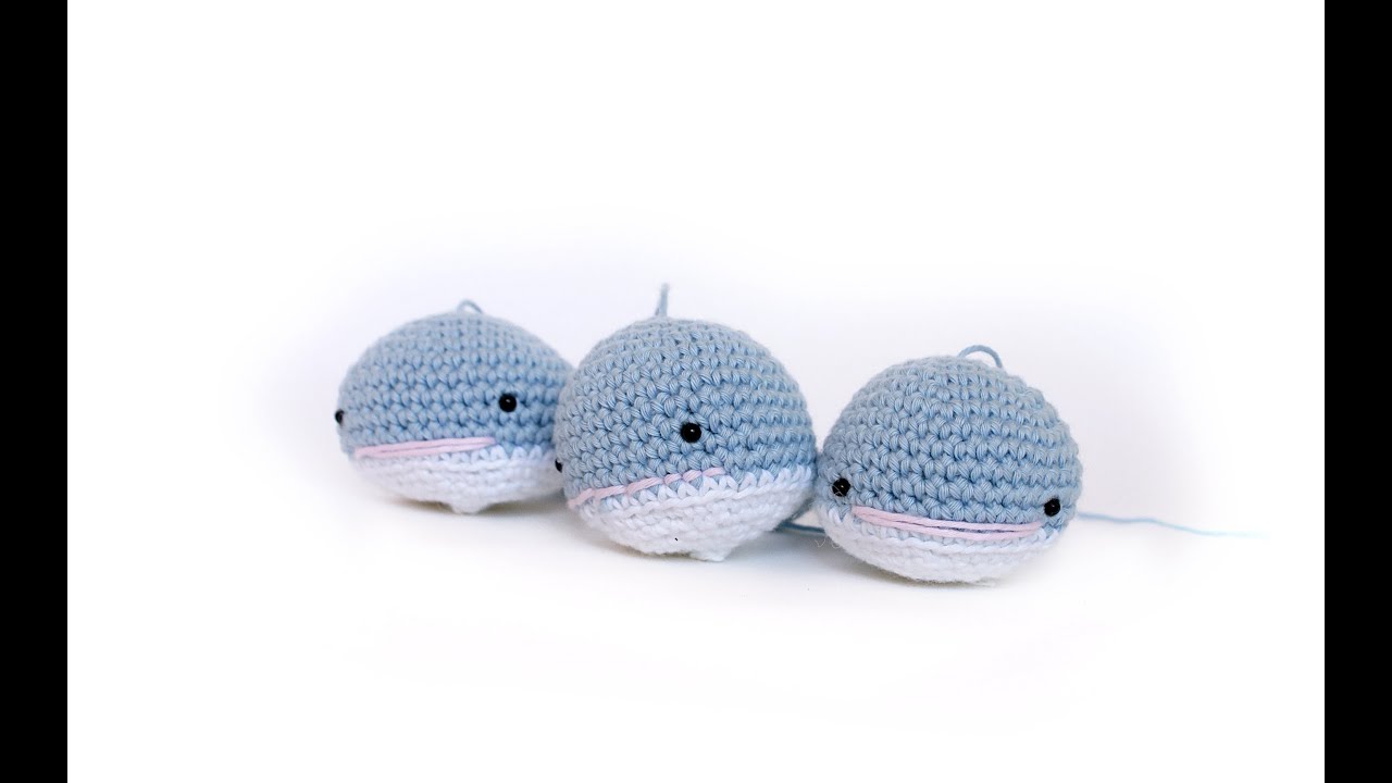 Tutorial Ballena Amigurumi Whale (English subtitles)