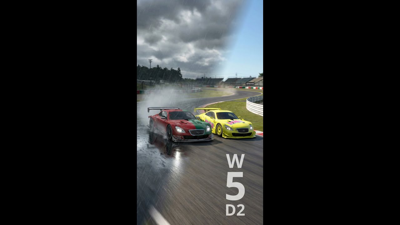 W5D2 GT7 | Suzuka+Gr.2 GT500’08: проверяем стабильность в дождь, едем без квалы из хвоста | PS5 Pro