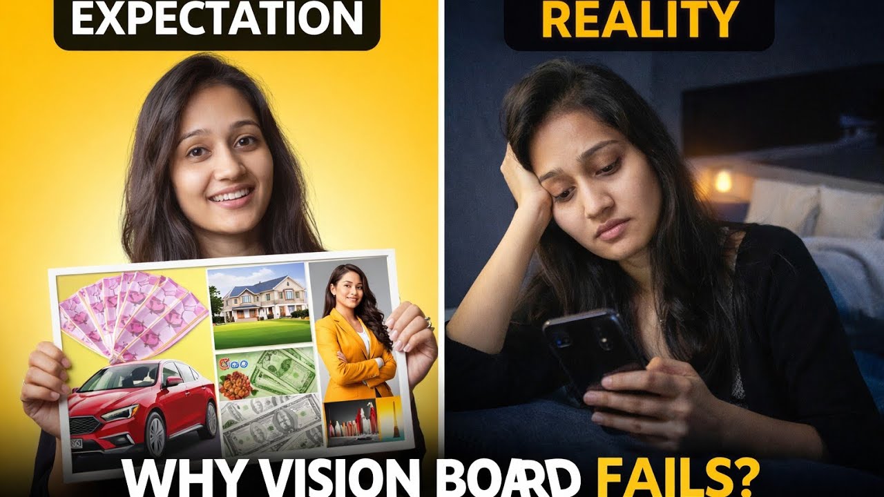 Why Vision Boards Don’t Work (Neuroscience Explains the Truth)