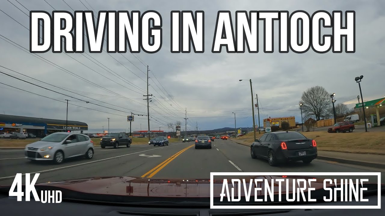 Driving through Antioch - 4K - Antioch, TN USA