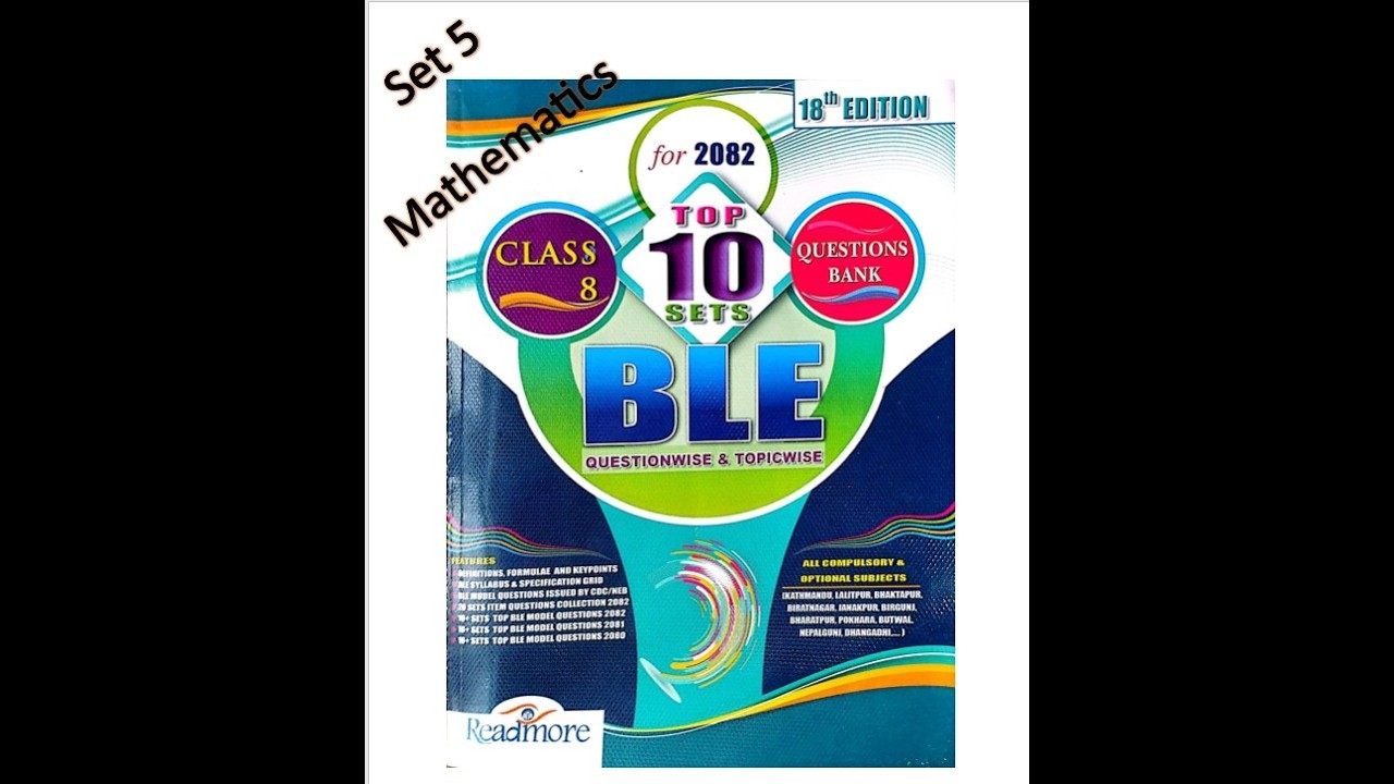 BLE set 5 Math Readmore