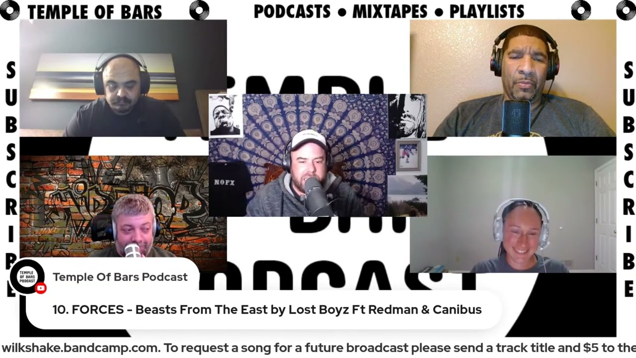 LOST BOYZ FT REDMAN & CANIBUS Beast From The East Temple Of Bars Podcast REACTION CLIP
