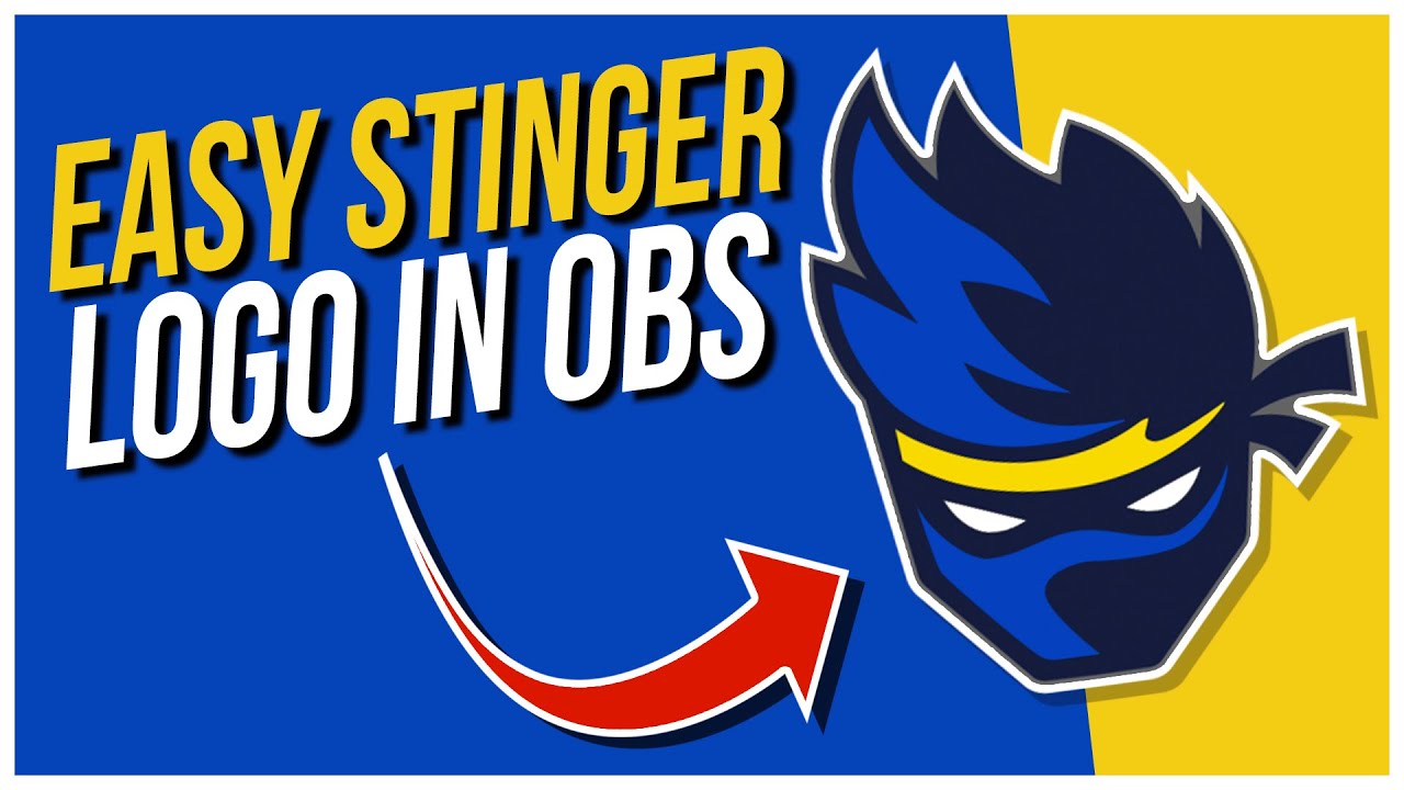 Easy Stinger Logo Transition 100% INSIDE of OBS - 2 Minute Tutorial