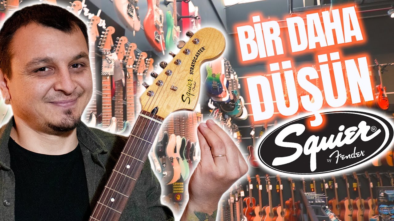 GİTARININ MODELİNİ YÜKSELTMEDEN ÖNCE BU VİDEOYU İZLE | Üvey Evlat Squier Gitarlar