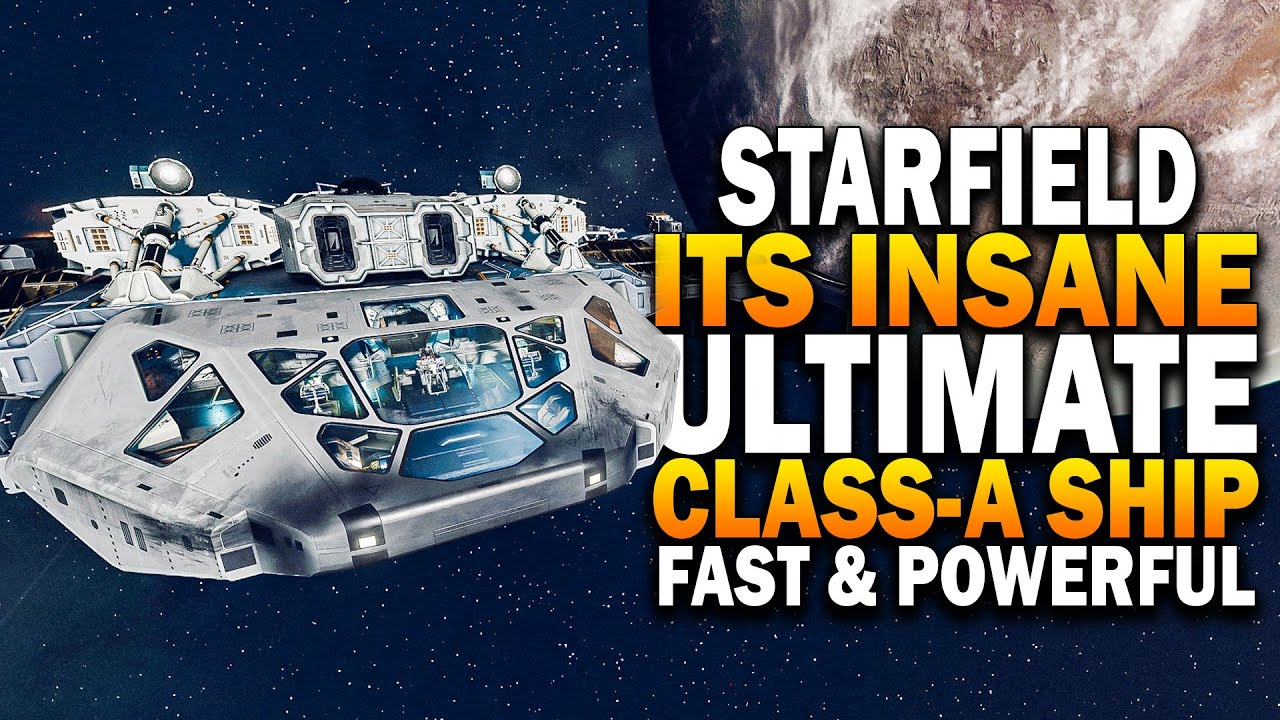 Starfield - The ULTIMATE CLASS-A SHIP - Starfield Best Ship Building Guide (Star Eagle)