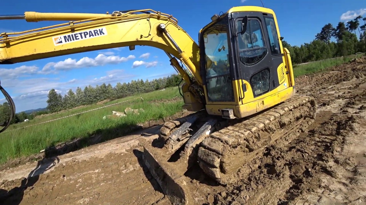 Prezentacja Komatsu PC 138 US-8