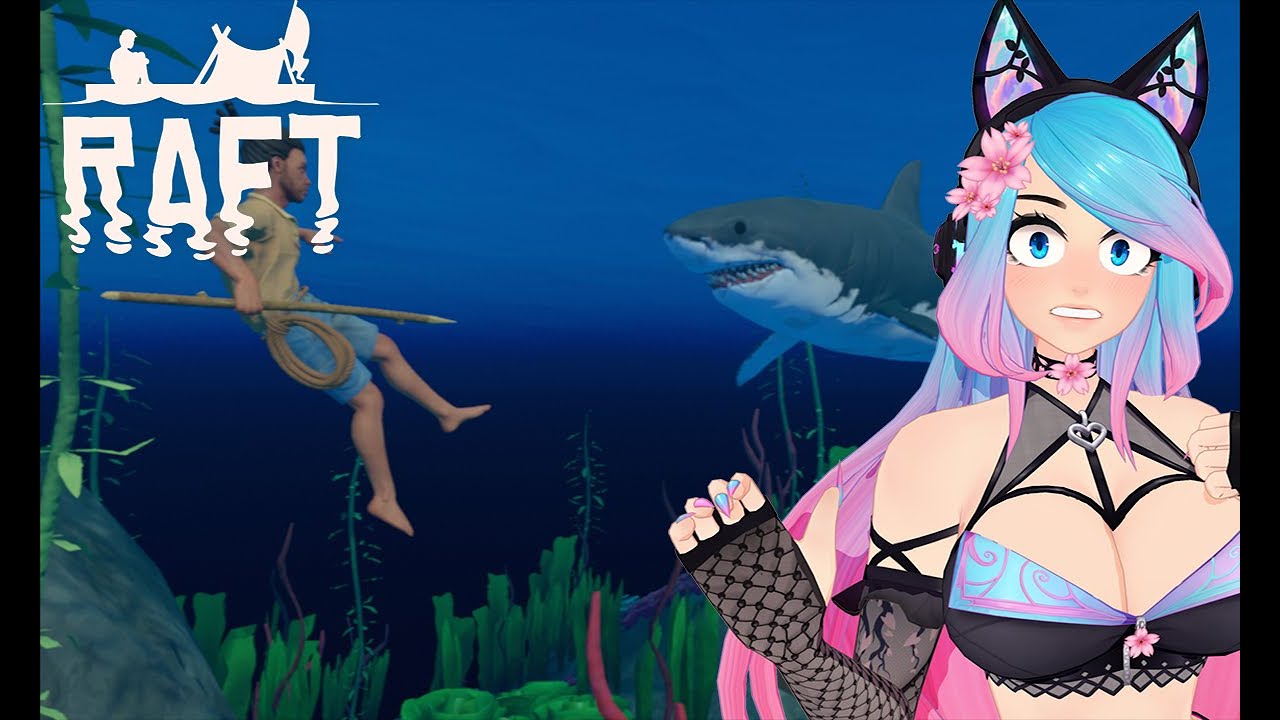 Silvervale plays Raft w/ the girls of VShojo | Episode 1