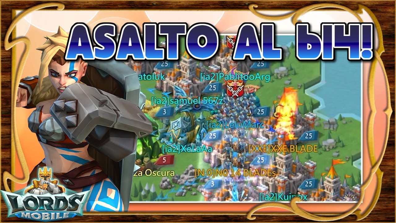 Un rally T3 para acabar con 36M de kills en 4 horas! Asalto al 614! - Lords Mobile ES (2P)