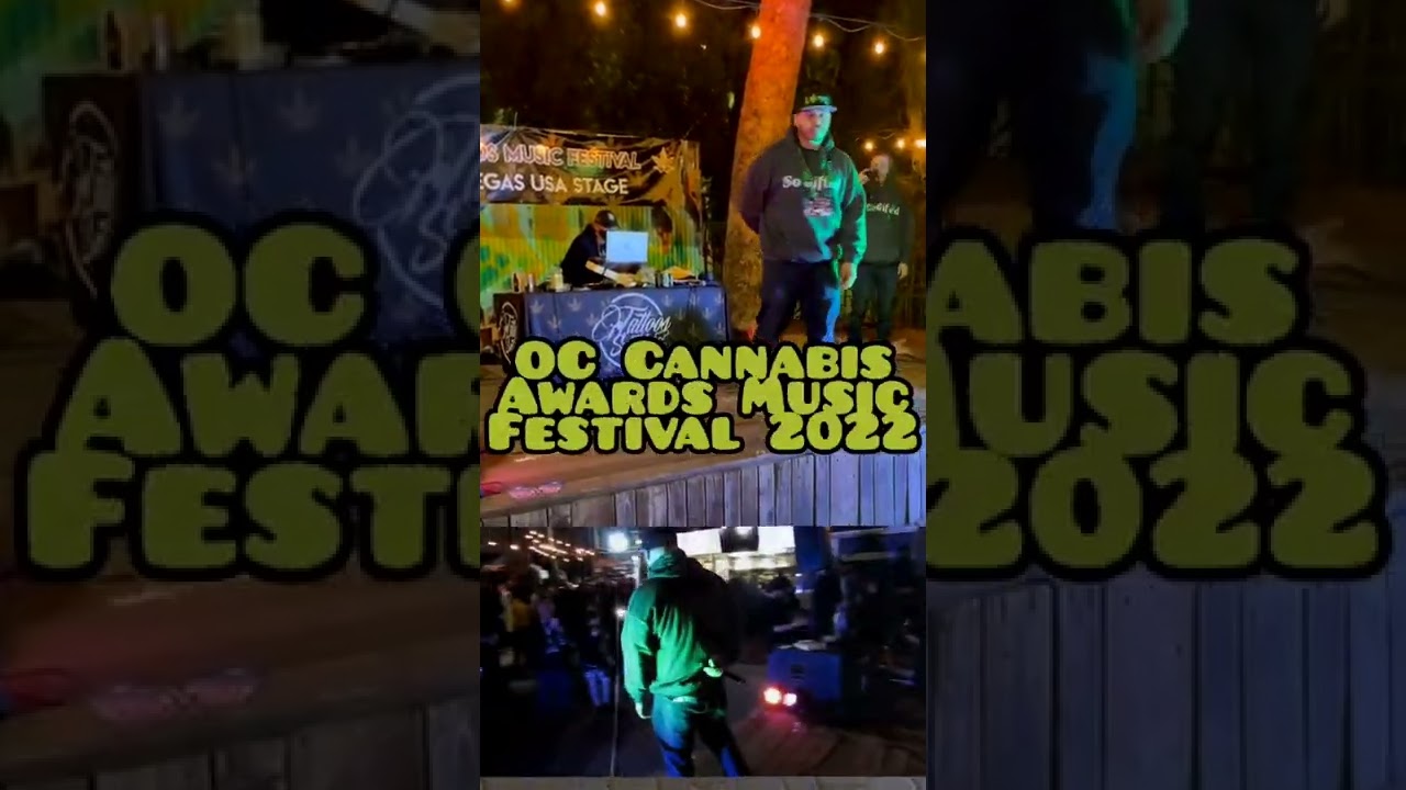 OC Cannabis awards music festival 2022 Marc Ventura live performance