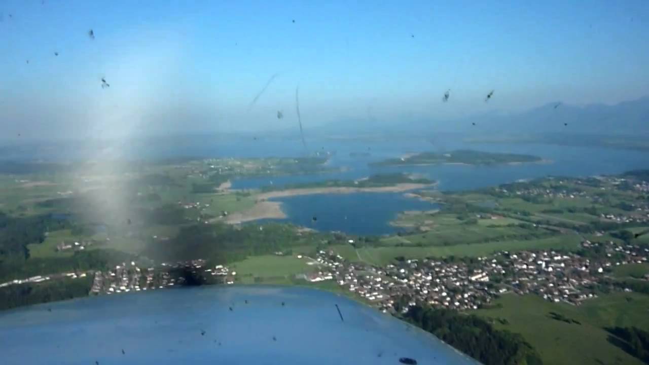 Cessna 172 Bad Endorf-Simssee-Chiemsee-EDNC Beilngries