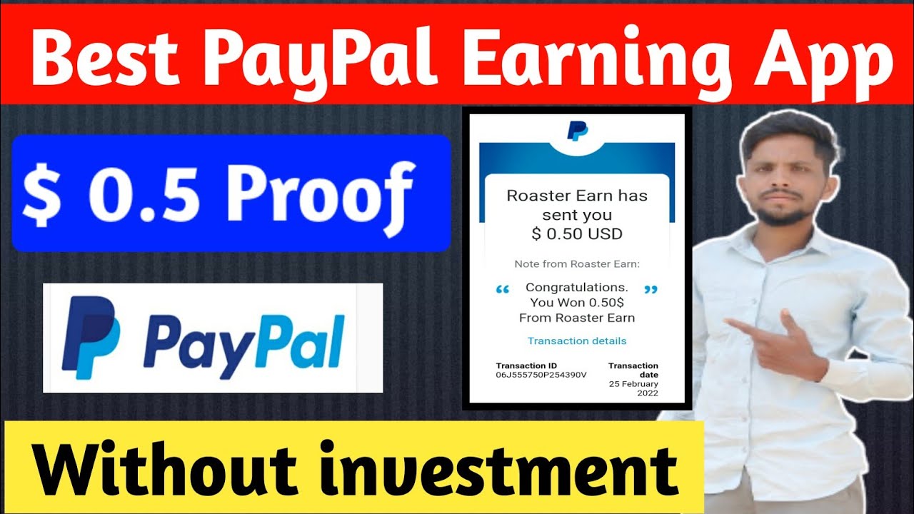 Roaster Earn App Proof | Real PayPal Cash Earning Apps | Earn PayPal Cash | PayPal Income Apps 2022