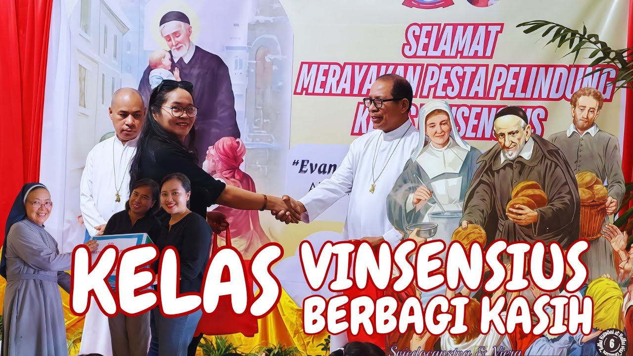 Kelas Vinsensius//SDFBL Berbagi Kasih di Biara Pusat Frateran HHK dan Panti Asuhan Pangamaseang Mksr