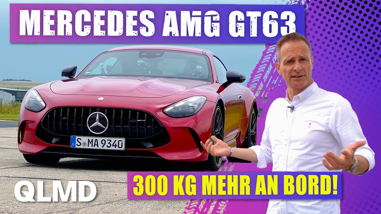 AMG GT63 | 300 kg mehr, schneller als ein 1000-PS-Monster 😮‍💨 | leider geil! | Matthias Malmedie