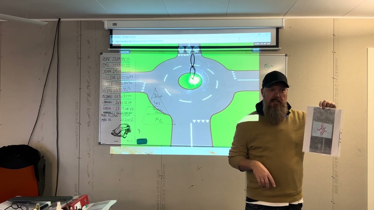 Rundkørsler overhaling motorvej