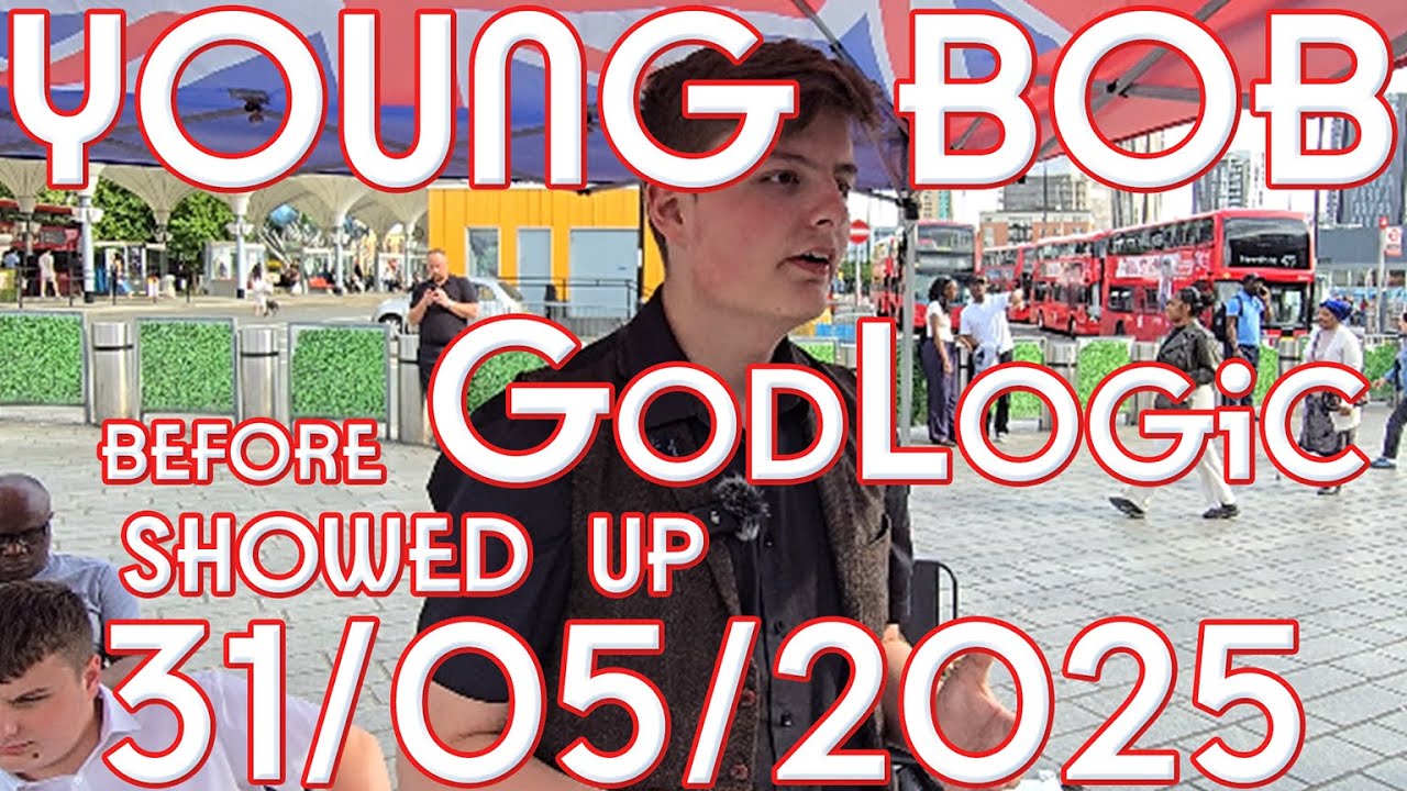 Young Bob and Dawah Dash at Stratford Station | Before God Logic showed Up