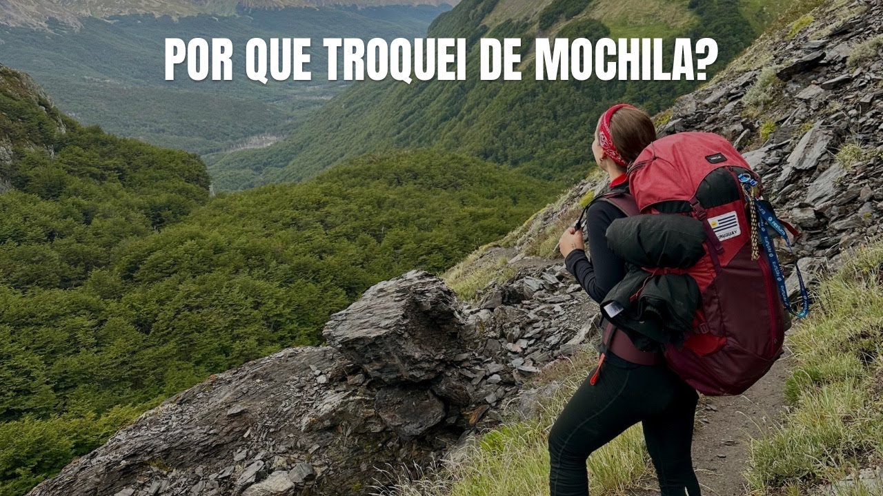 POR QUE TROQUEI DE MOCHILA? FORCLAZ MT 100 EASY-FIT 50L