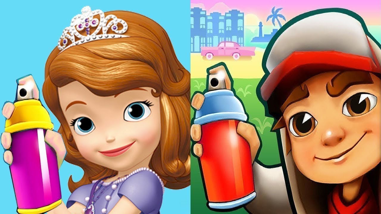 Subway Surfers TRICKY HEART OUTFIT vs PRINCESS SOFIA Gameplay HD