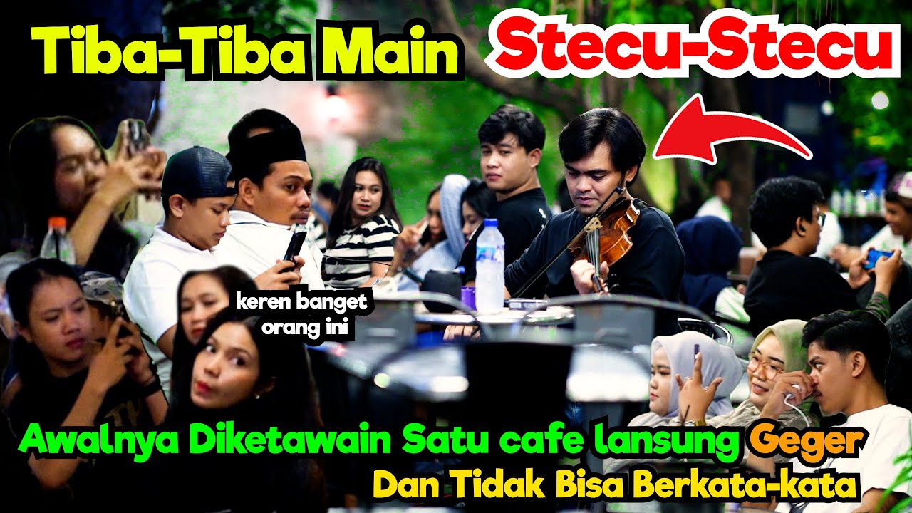 Tiba-tiba main Stecu-Stecu Awalnya diketawain satu cafe langsung geger dan tidak bisa berkata-kata..