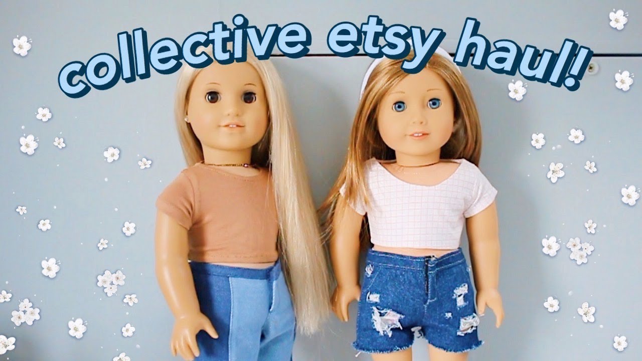 AG ETSY HAUL! | ag doll collective clothing try on haul!