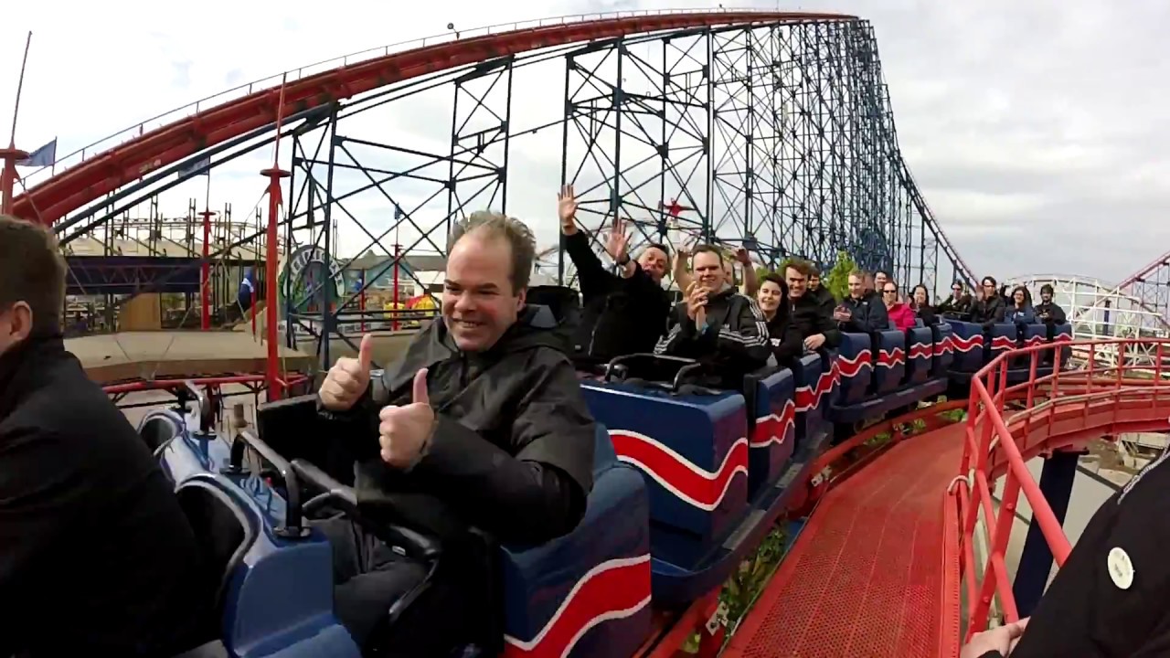 The Big One Exclusive Ride Time Blackpool Pleasure Beach May 2017