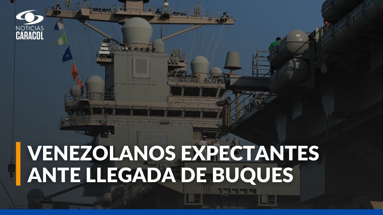 ¿Qué opinan los venezolanos sobre la llegada de buques estadounidenses a las costas de su país?