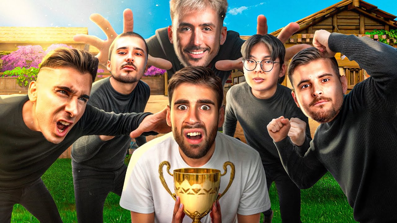 JUGUÉ con 5 STREAMERS TOP para ver QUIÉN ES MEJOR
