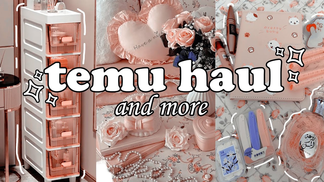 🎀 HUGE Temu Haul - Cheap but beautiful? Check it out