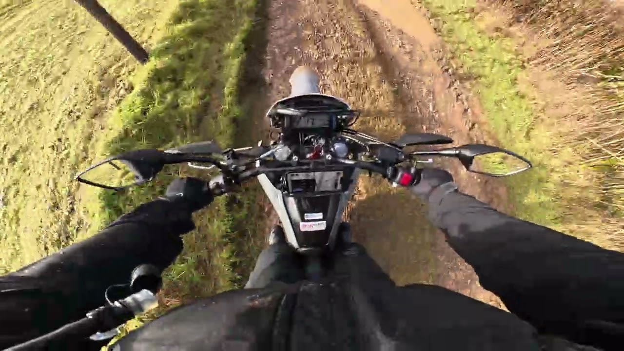 Taking my new Honda CRF300L green laning in the Cotswolds, with stock tyres, suspension and gearing