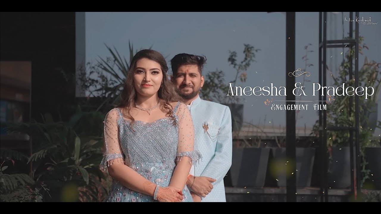💍 Aneesha & Pradeep’s Dreamy Engagement | A Cinematic Love Story Begins By Nk Photography | Gwalior