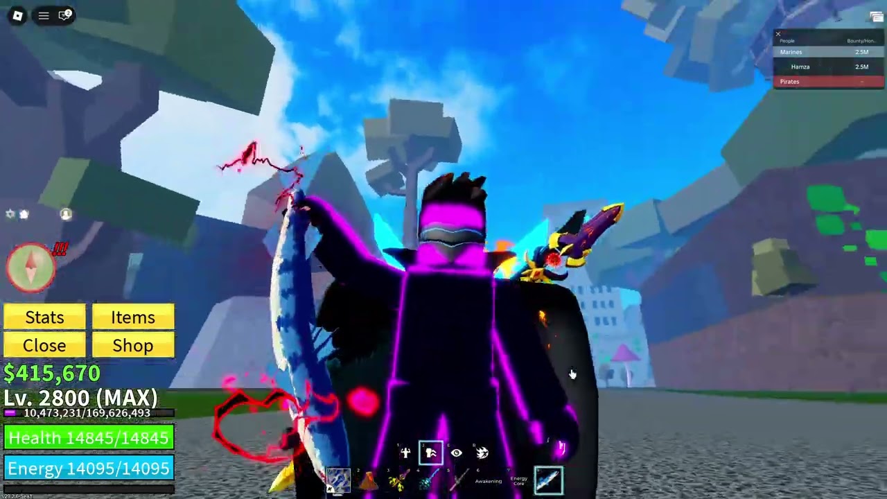 Rating my brother account in blox fruits!!!! Its...