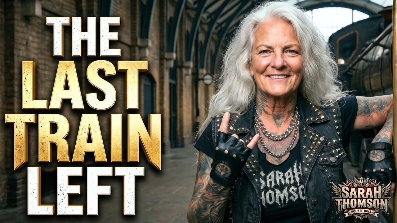 Sarah Thomson- THE LAST TRAIN LEFT | The Best Song About Moving On | 80s Rock Ballad |Emotional Rock