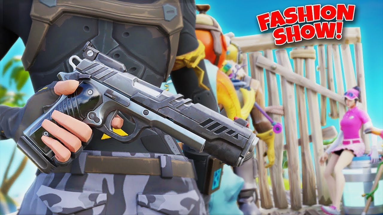 HIJACKING FORTNITE FASHION SHOWS! ... (we kidnapped the host)