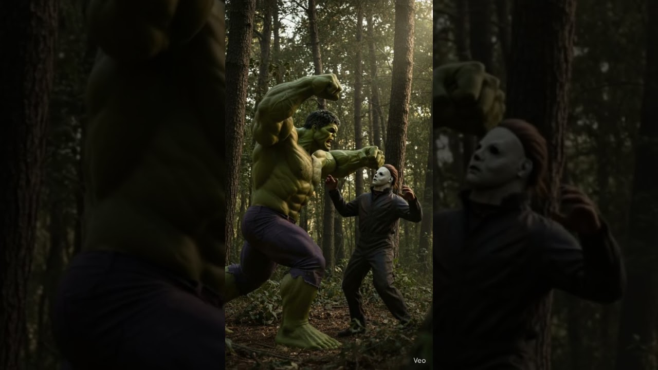 Hulk vs Michael Myers 