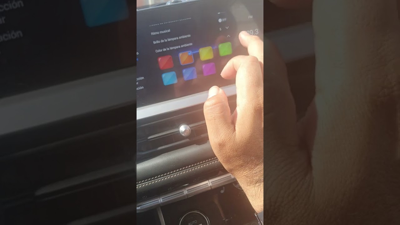 funciones de pantalla tiggo 8 versión GLX
