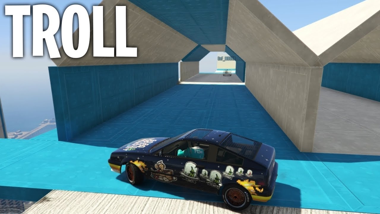 DE BESTE TROLL RACE DIE ER BESTAAT! (GTA V Online Funny Races)