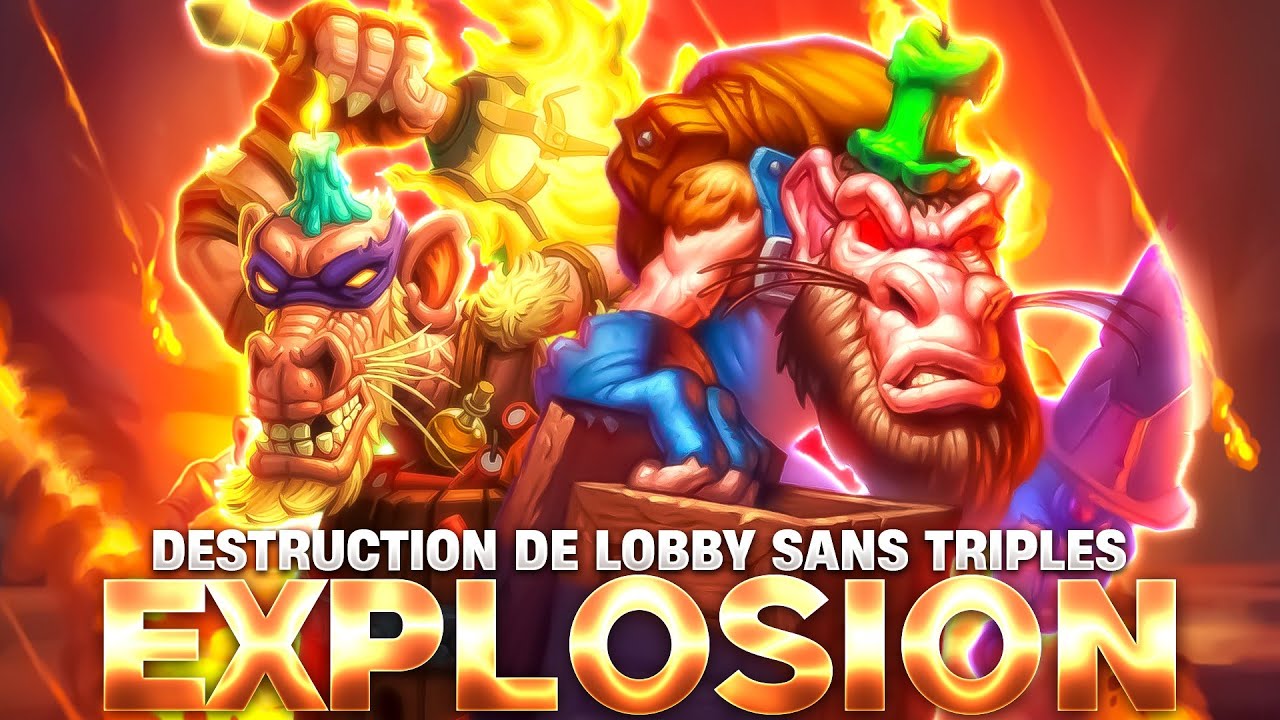J'EXPLOSE LE LOBBY AVEC 0 TRIPLE DE LA PARTIE | Maverick Hearthstone Battlegrounds