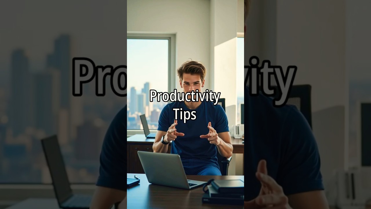 Top 5 Productivity Tips for Work!✅💬 #productivity  #careertips  #productivityatwork