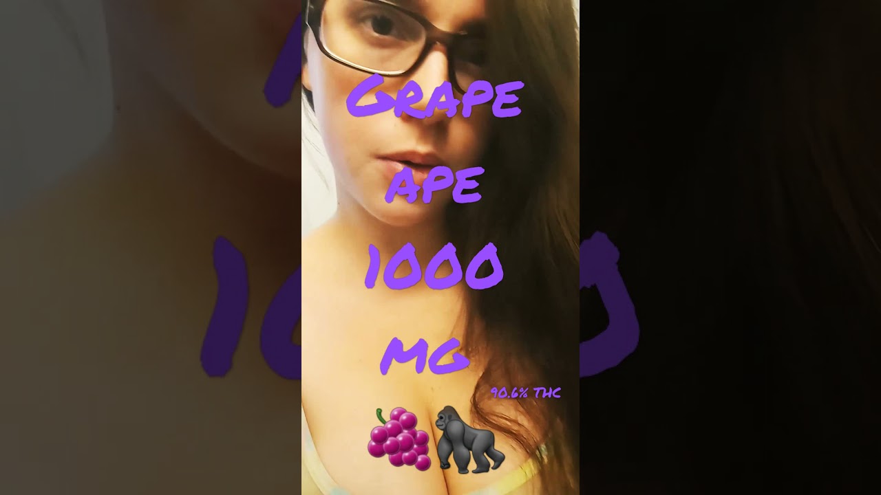 Select Essentials Grape Ape Indica Cannabis Oil Vape Cartridge 👌🍇🦍🥰