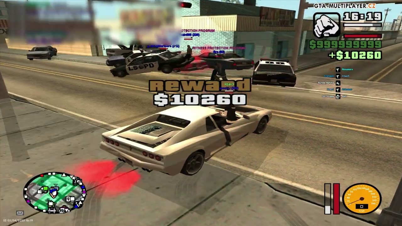 GTA: SA-MP | WtLS | Police Officer clips #1