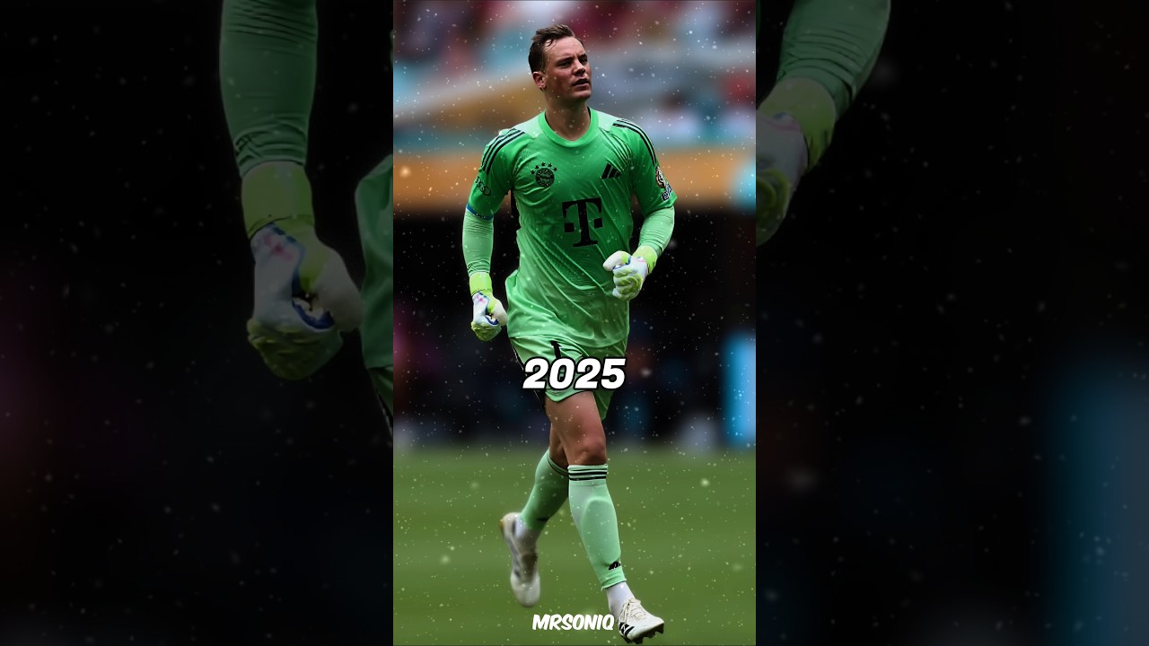 Evolution of Manuel Neuer (2006 - 2025) 🇩🇪 ⚽️💫 #neuer #goalkeeper #evolution #bayernmunich