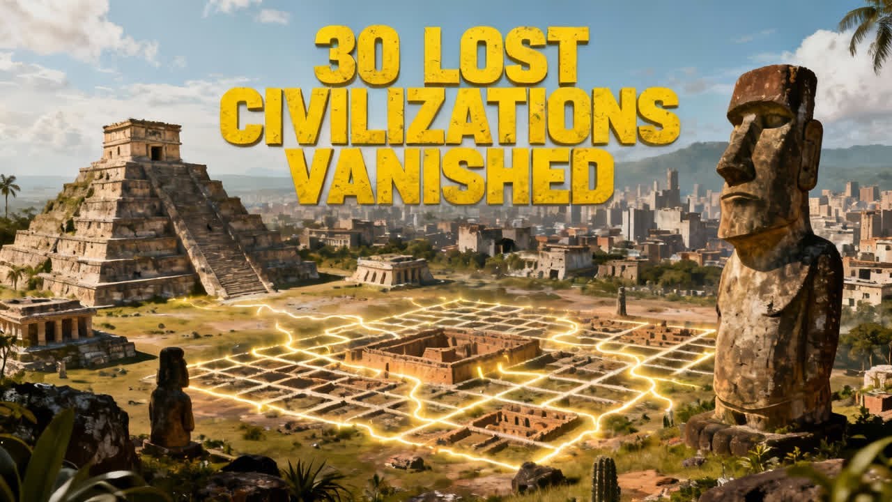 30 Lost Civilizations That Disappeared Without a Trace - Ancient Mysteries Revealed