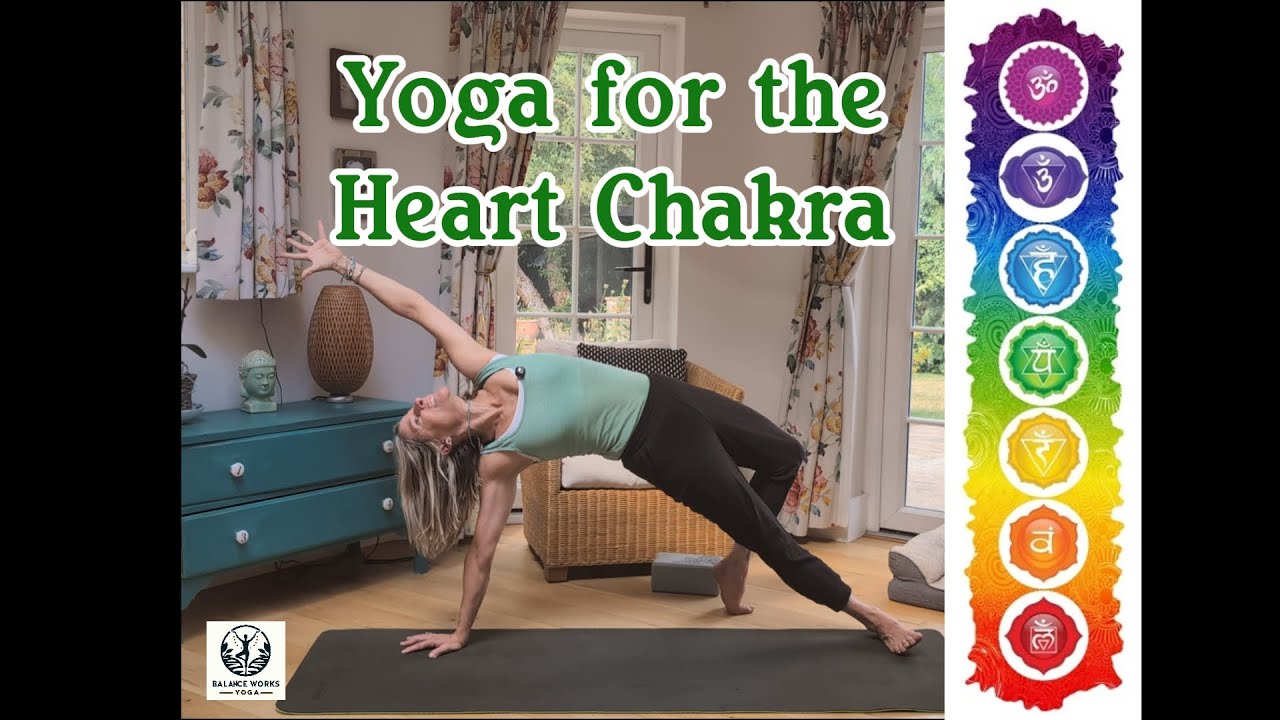 Yoga for the Heart Chakra (40 mins) All Levels
