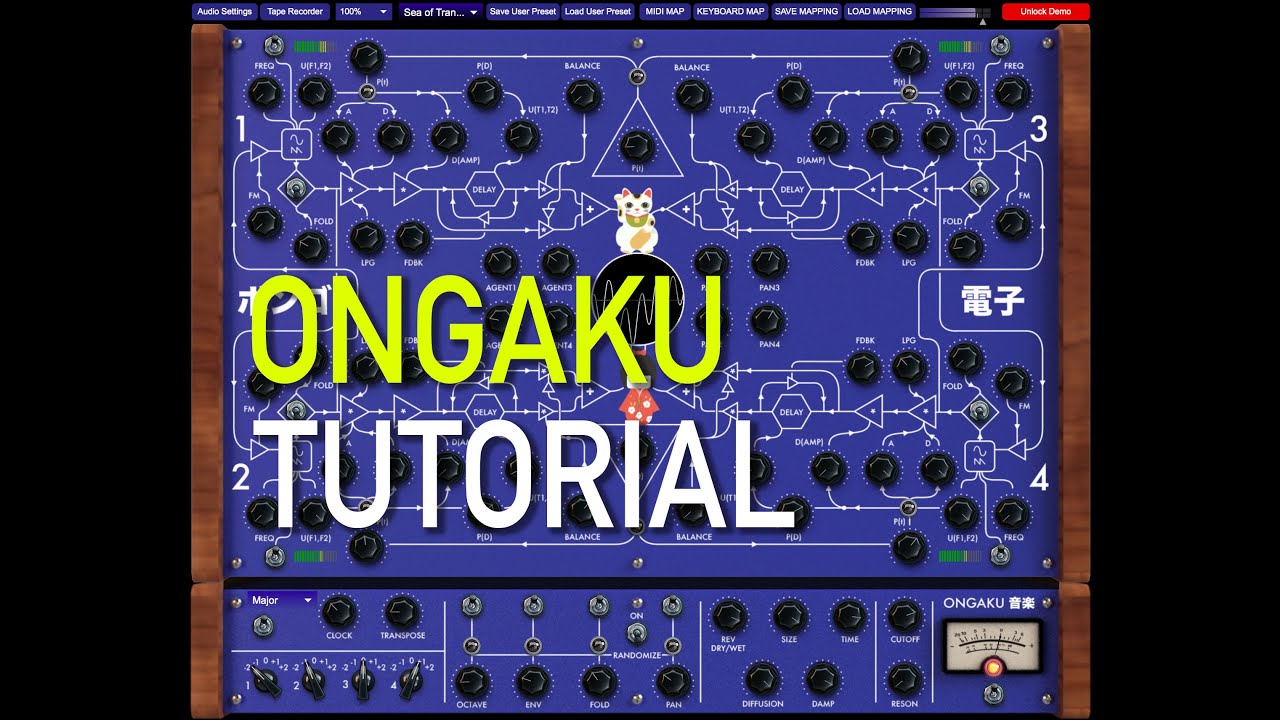 Ongaku Demo and Tutorial