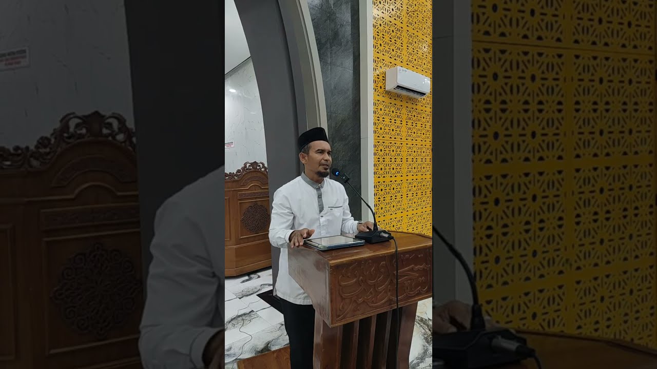 Dr. Safrizal, MA. || Ceramah Tarawih 16 Ramadhan 1447H