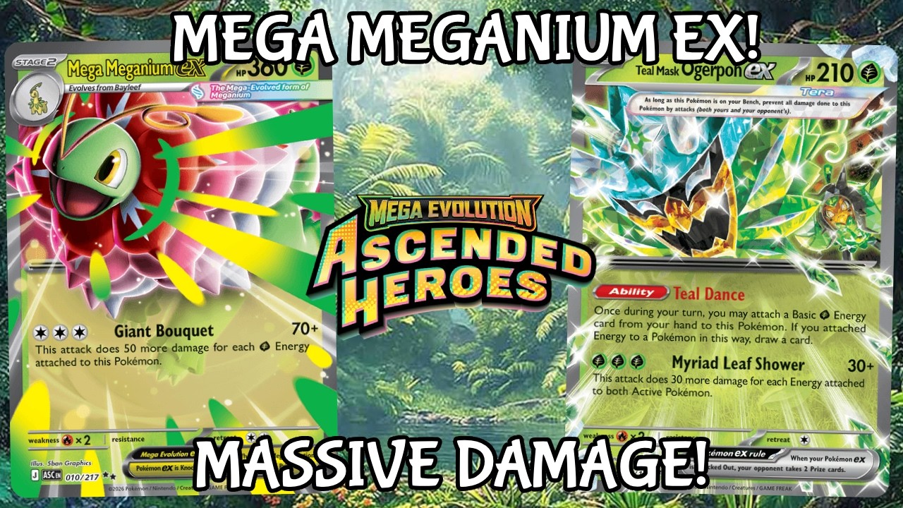 Mega Meganium ex! Новый лучший способ игры!