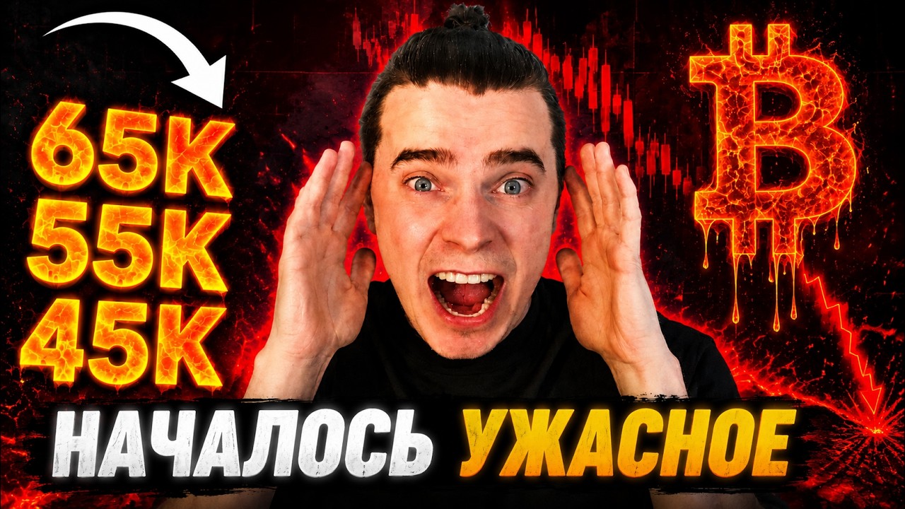 🚨ДАЛЬШЕ УЖАС? Я БОЛЬШЕ ТАК НЕ МОГУ! БИТКОИН И АЛЬТКОИНЫ НА ГРАНИ! ПОХОЖЕ ЭТО КОНЕЦ! 99% ПОТЕРЯЮТ ВСЕ
