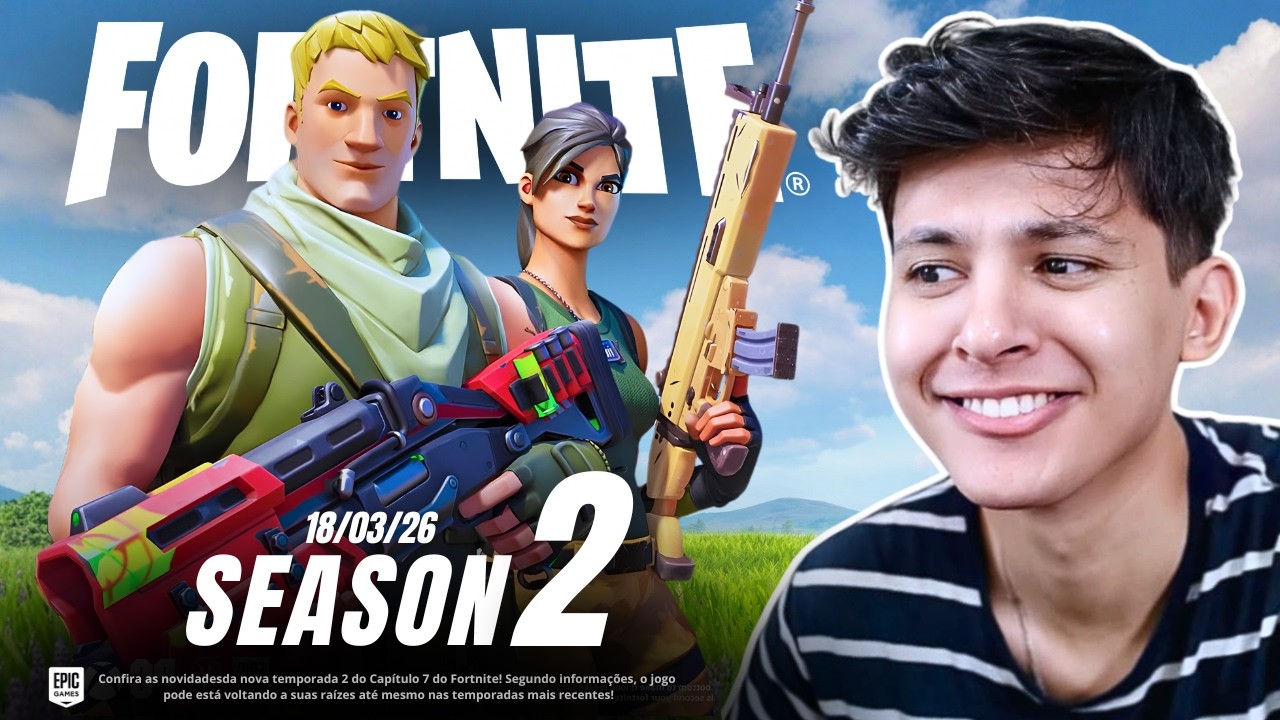 FINALMENTE! FORTNITE ACORDOU…Voltou às ORIGENS no Capítulo 7!